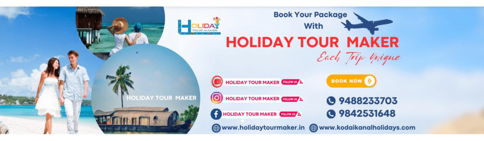Book Your Holiday Package - Holiday Tour Maker Pondicherry