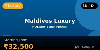 Maldives overwater villa and lagoon — Holiday Tour Maker